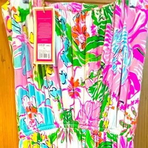 Lilly Pulitzer for Target Floral Maxi Dress - Pink, Green, Blue